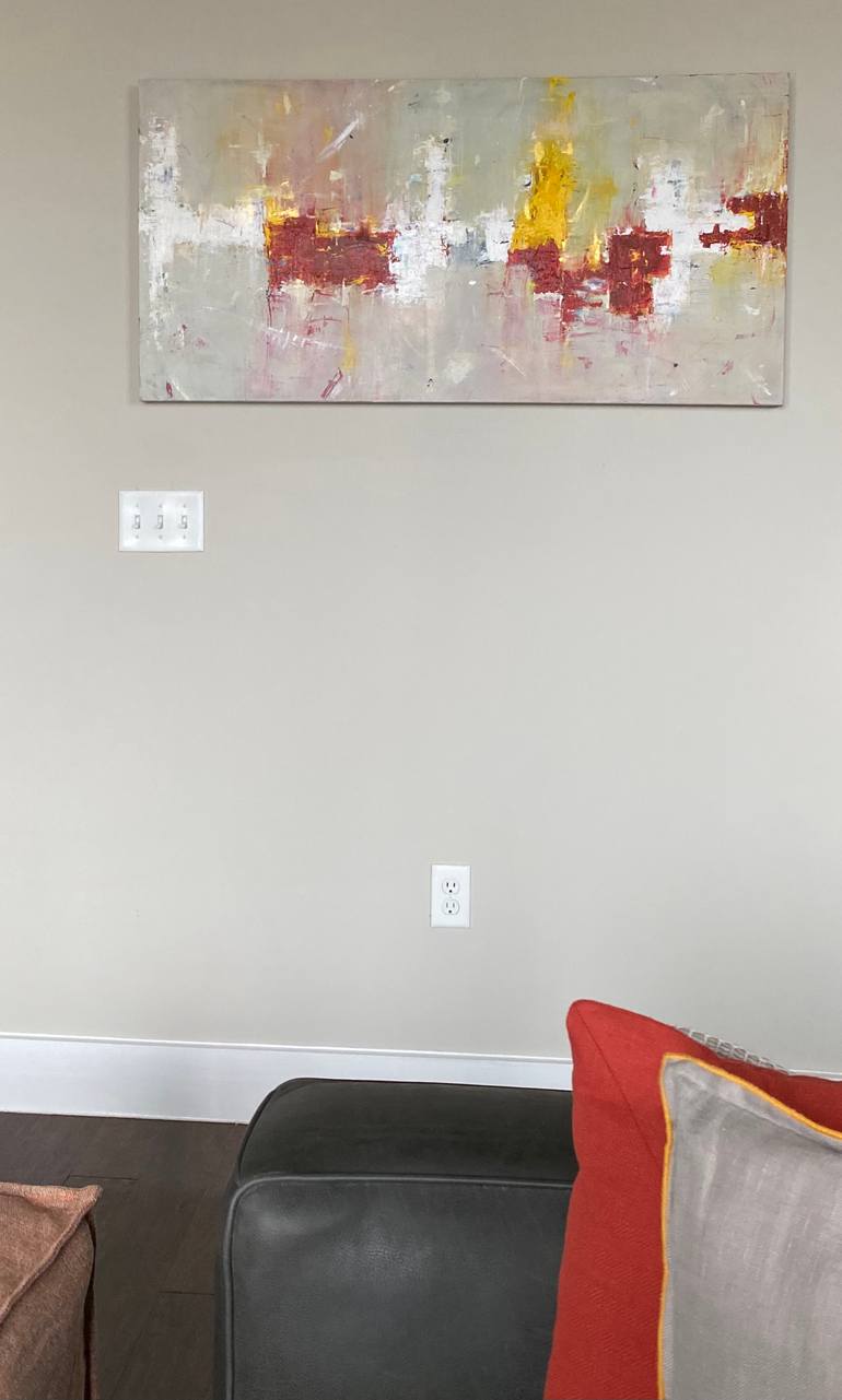 Original Abstract Expressionism Abstract Painting by Carly Gardne