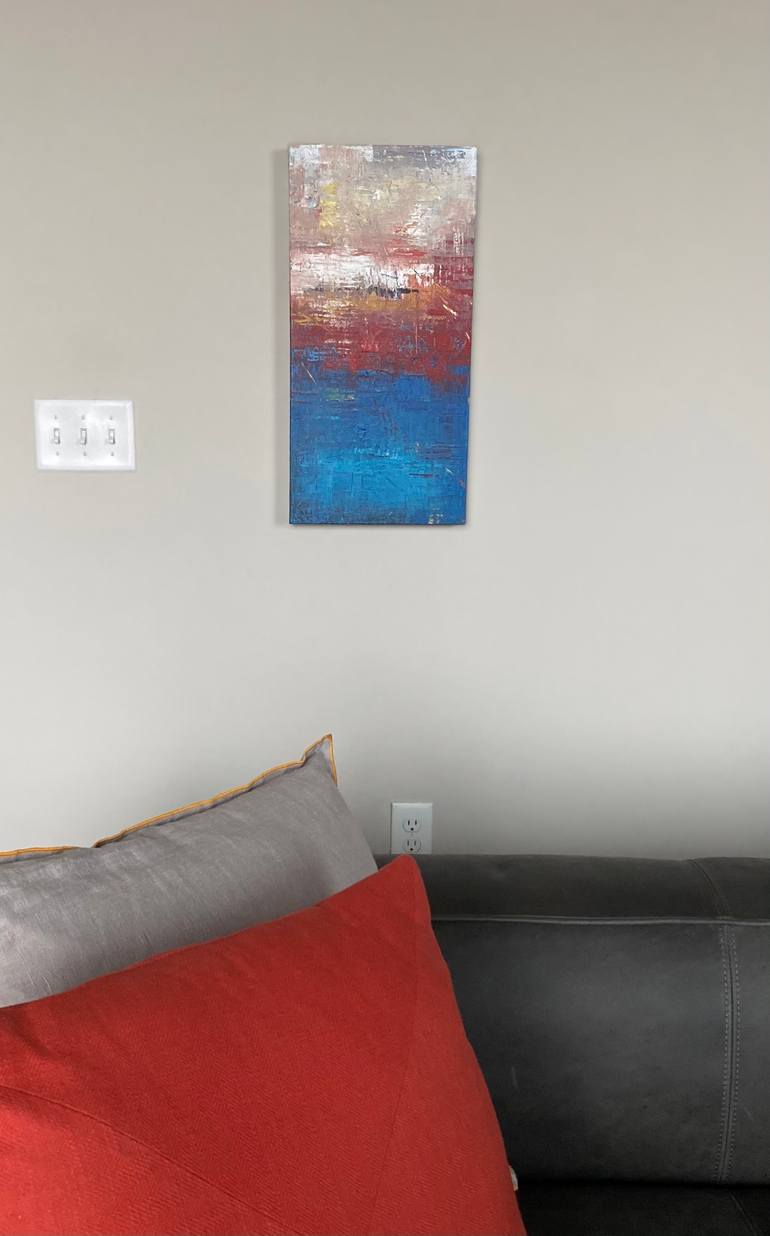 Original Abstract Expressionism Abstract Painting by Carly Gardne