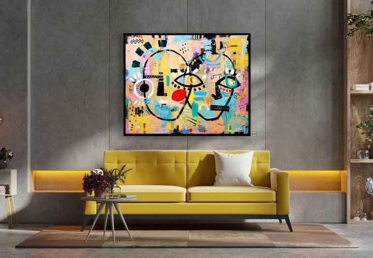 Original Expressionism Abstract Painting by Charmaine Chanakira