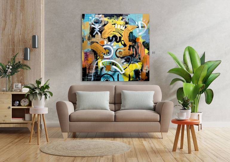 Original Abstract Painting by Charmaine Chanakira