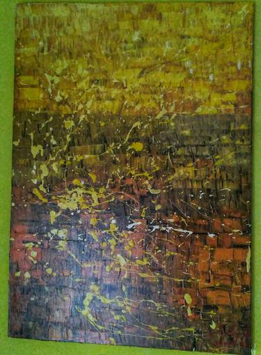 Original Abstract Expressionism Abstract Paintings by Saiful Anwar