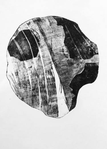 Print of Conceptual Abstract Printmaking by Aleksandar Lazarkov