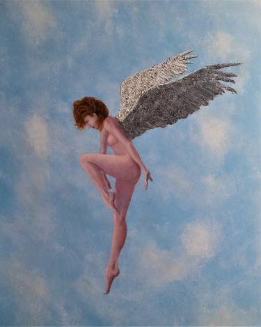 Print of Conceptual Nude Paintings by Wayne Sumstine