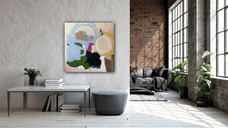 Original Abstract Painting by Mantha Art