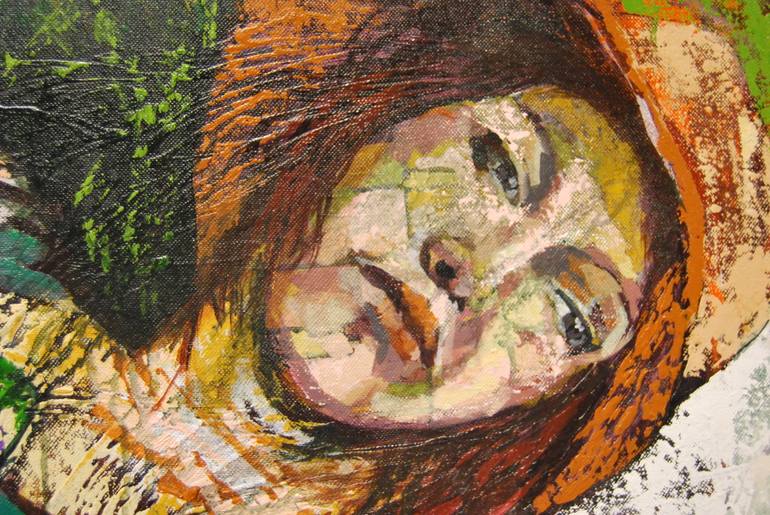 Original Figurative People Painting by Naiker Roman