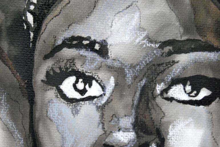 Original Figurative People Drawing by Naiker Roman