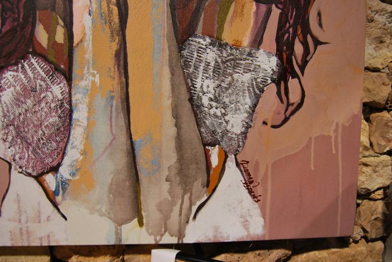 Original Figurative People Painting by Naiker Roman
