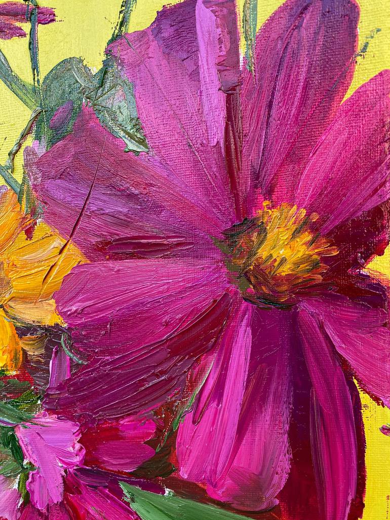 Original Fine Art Floral Painting by Diana Timchenko