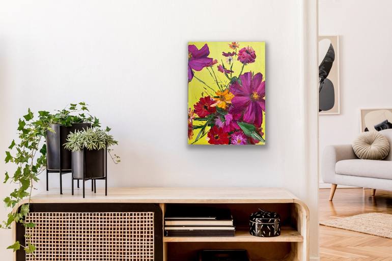 Original Fine Art Floral Painting by Diana Timchenko