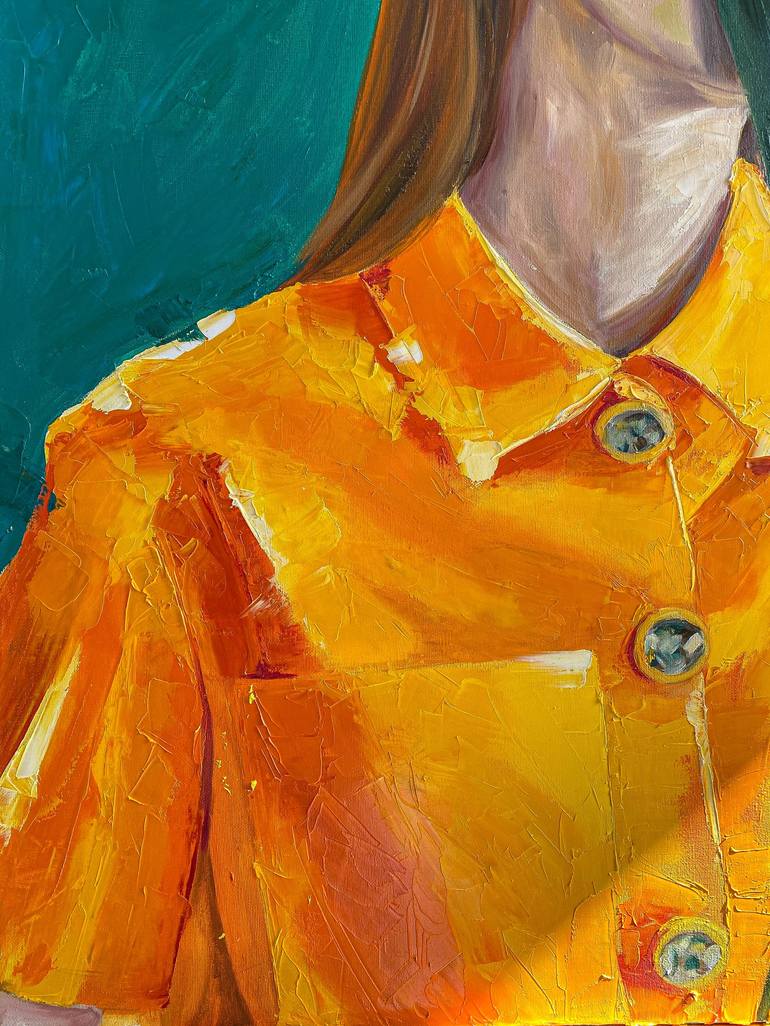 Original Figurative Portrait Painting by Diana Timchenko