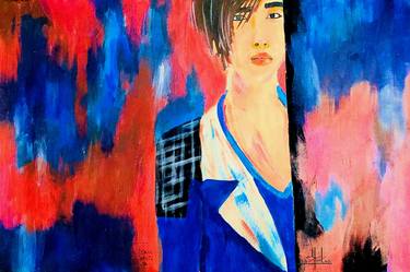 Print of Abstract Celebrity Paintings by Bakhtawar Aslam