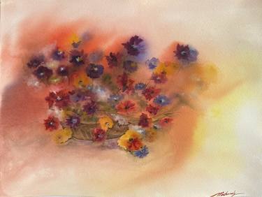 Original Floral Paintings by Maria Chandy