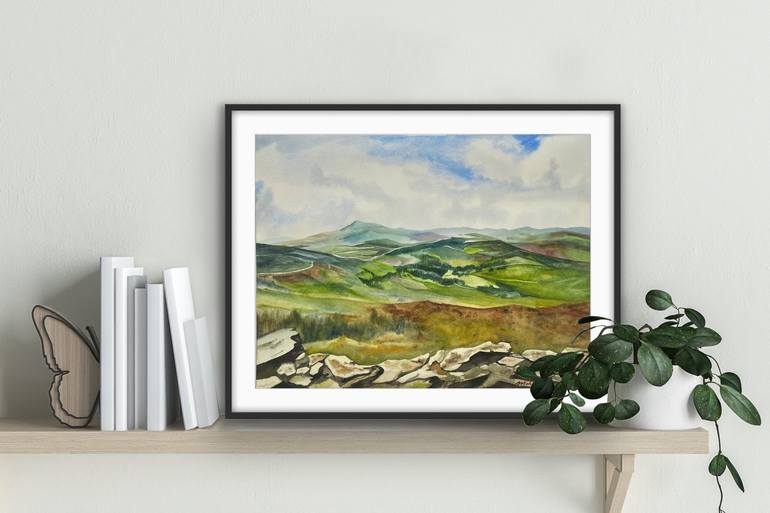 Original Landscape Painting by Maria Chandy