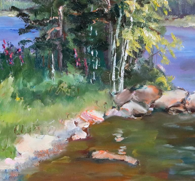 Original Fine Art Landscape Painting by Irina Tolstikova