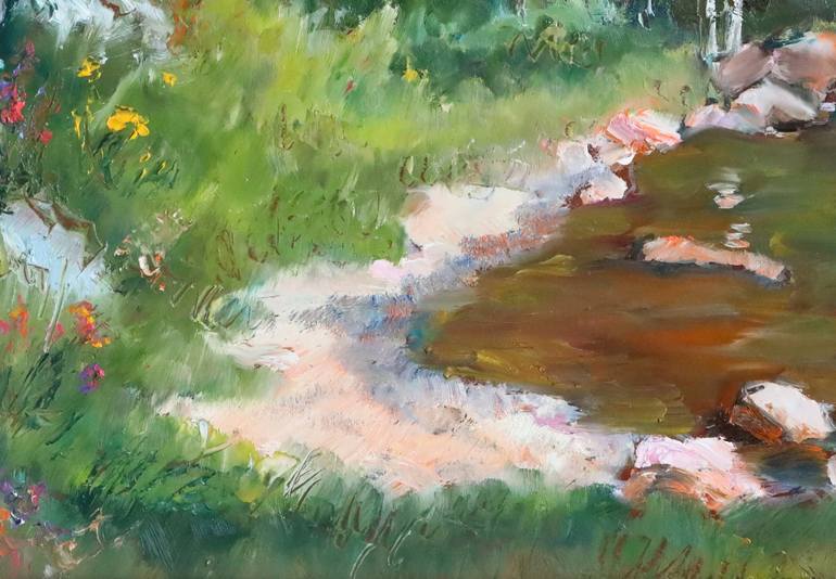 Original Fine Art Landscape Painting by Irina Tolstikova