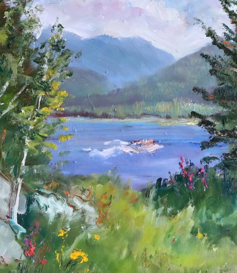 Original Fine Art Landscape Painting by Irina Tolstikova