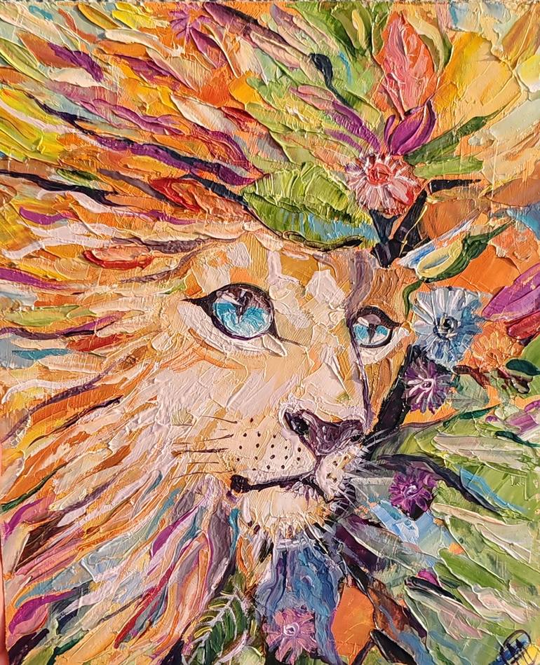 Print of Abstract Animal Paintings by Alina Skorokhod