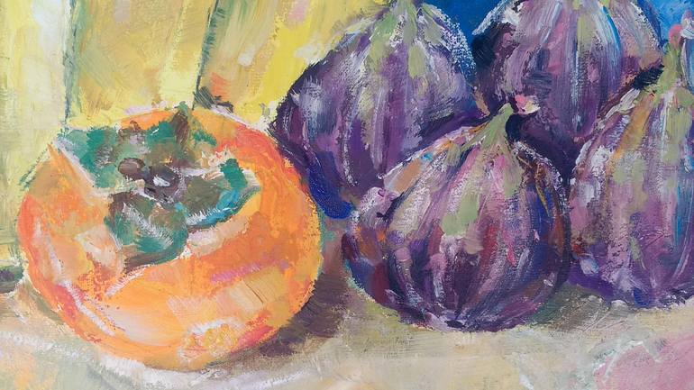 Original Abstract Still Life Painting by Alina Skorokhod