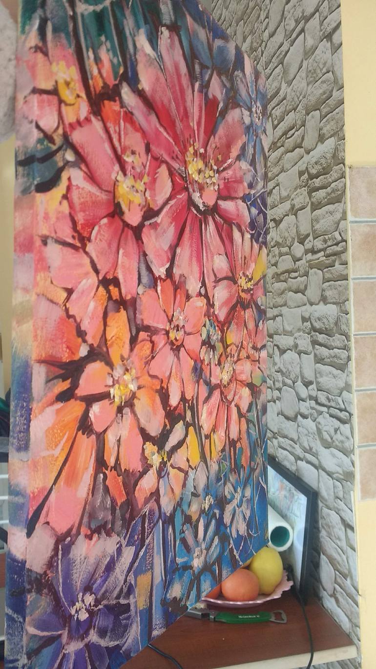 Original Expressionism Abstract Painting by Alina Skorokhod