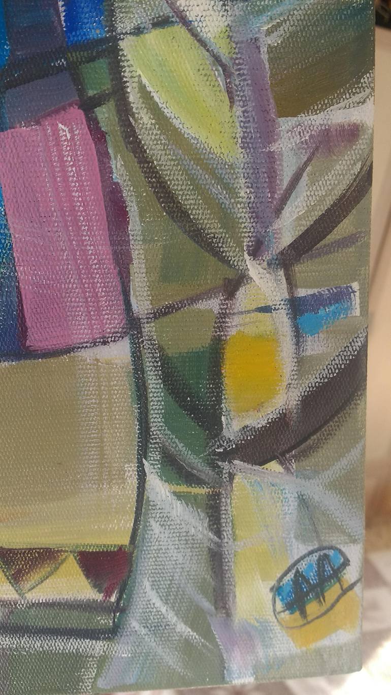 Original Abstract Expressionism Abstract Painting by Alina Skorokhod