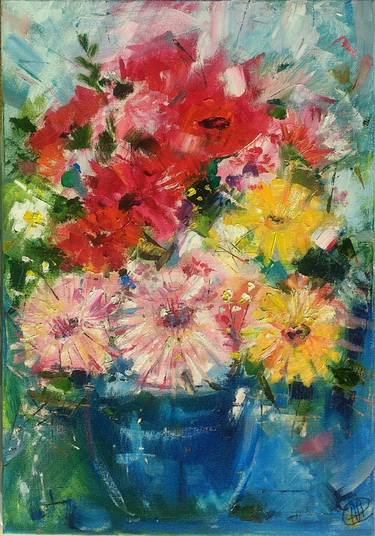 Original Floral Paintings by Alina Skorokhod