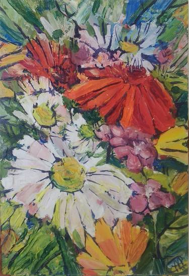 Print of Floral Paintings by Alina Skorokhod