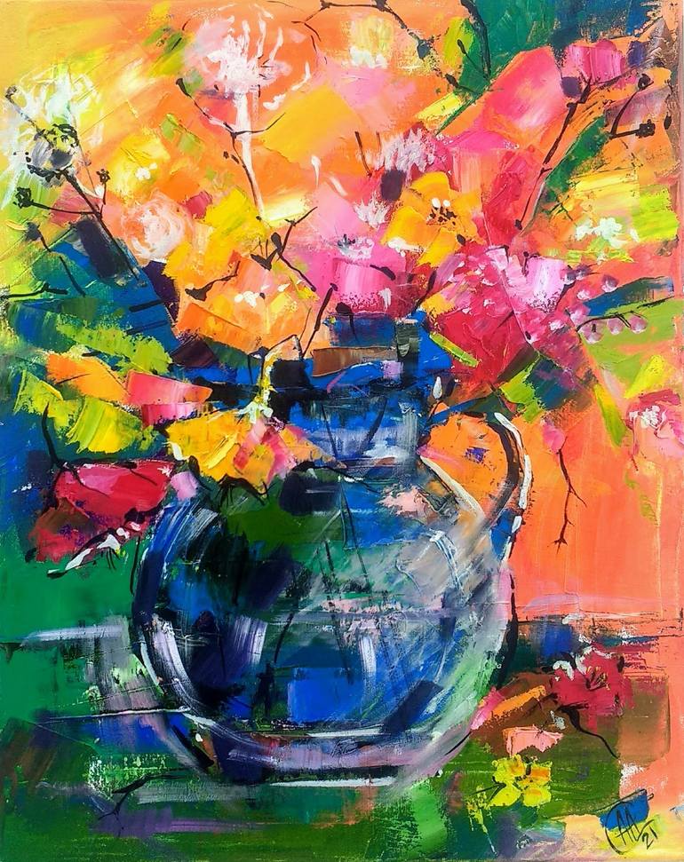 Original  Painting by alina skorokhod