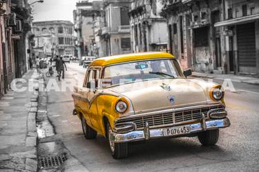American Taxi Car Classic 2/5 Limited Edition of 5 Photograph by Charlie Farigola thumb
