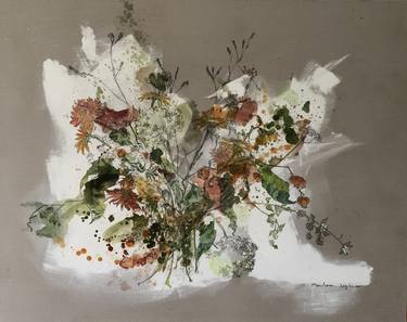 Original Contemporary Floral Paintings by Marloes Wijtsma