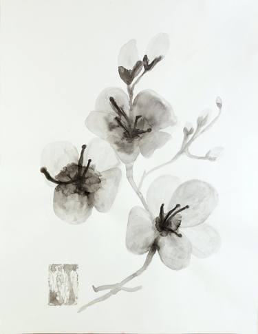 Original Conceptual Botanic Paintings by Seri Artist