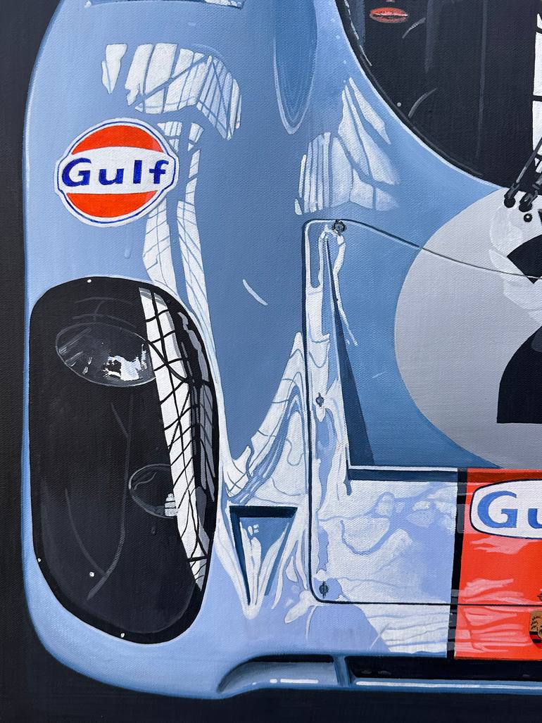 Original Photorealism Car Painting by Michael Zagorski