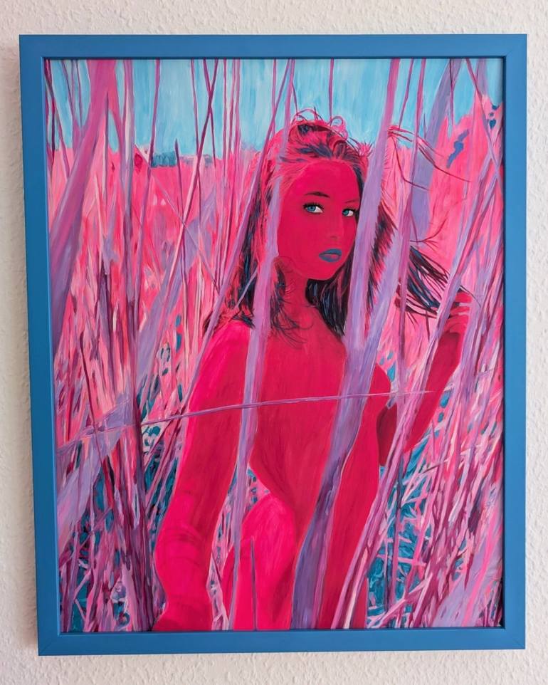 Original Expressionism Fantasy Painting by Lena Snow