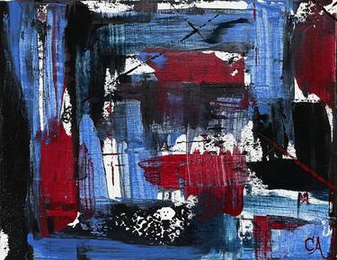 Original Abstract Expressionism Abstract Painting by Chloe Aiello