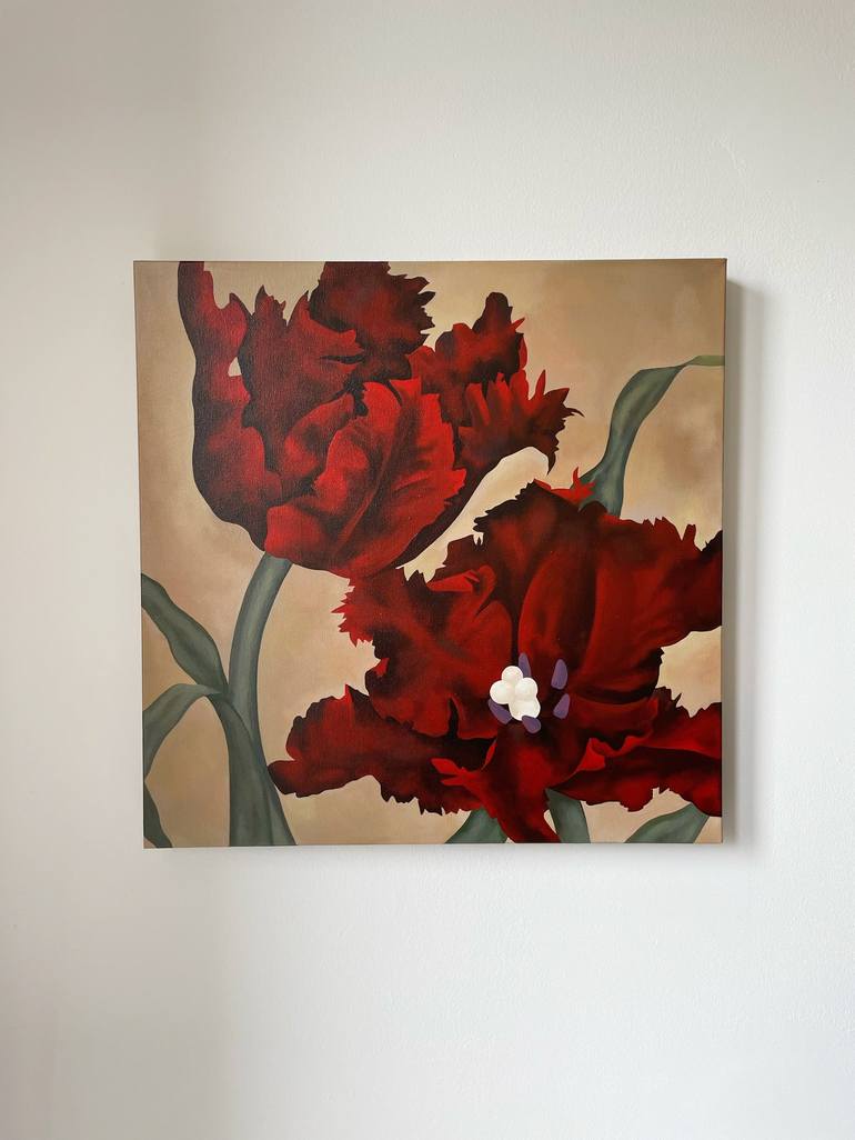 Original Floral Painting by Yoojin Shin