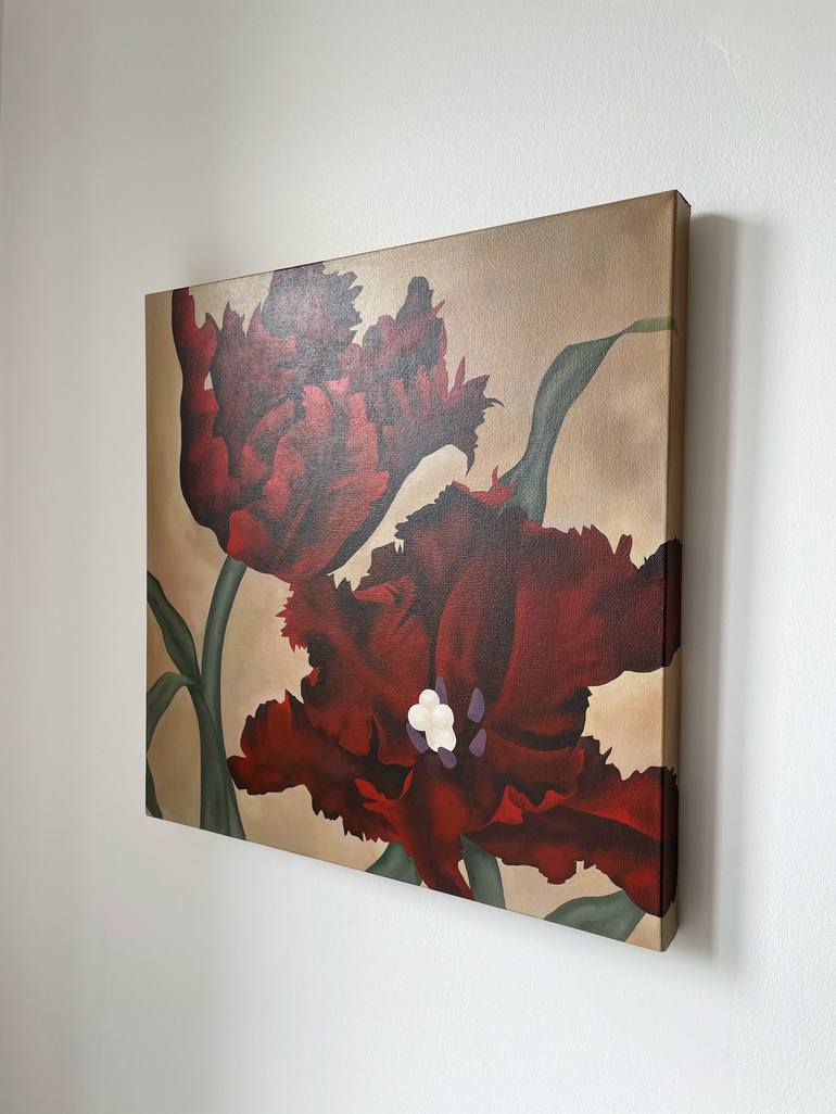 Original Floral Painting by Yoojin Shin