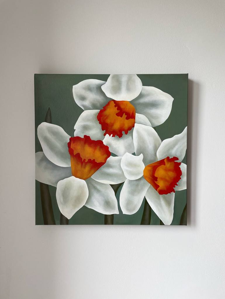 Original Floral Painting by Yoojin Shin