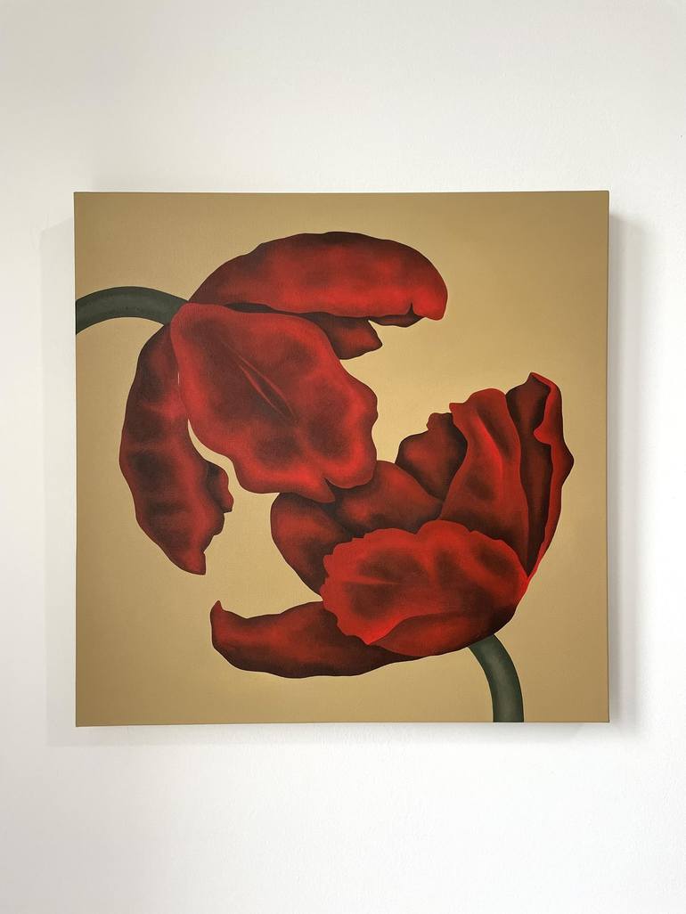 Original Floral Painting by Yoojin Shin