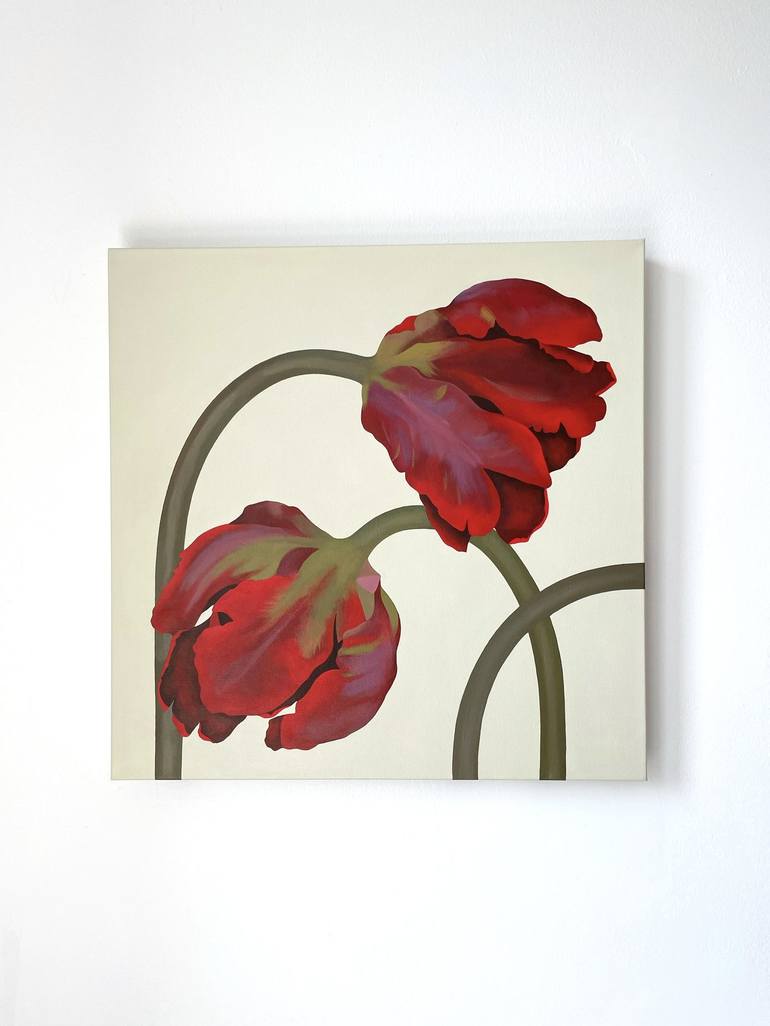 Original Floral Painting by Yoojin Shin