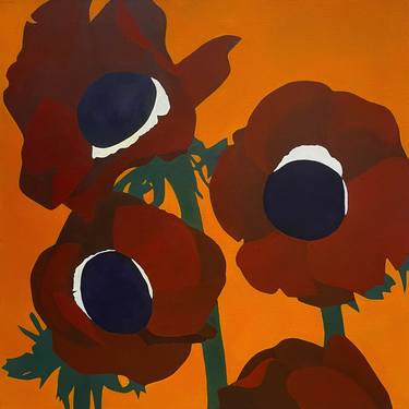 Original Fine Art Floral Paintings by Yoojin Shin