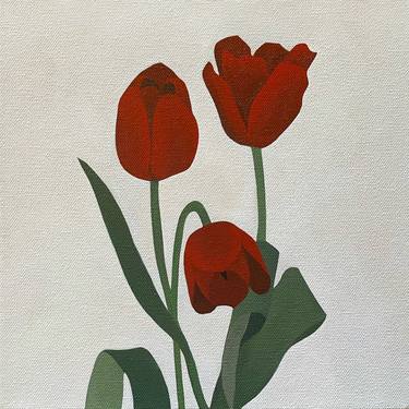 Original Floral Paintings by Yoojin Shin