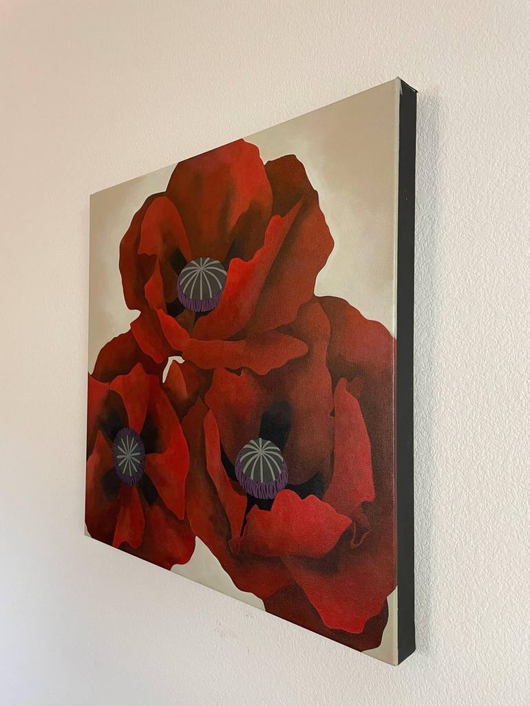 Original Floral Painting by Yoojin Shin