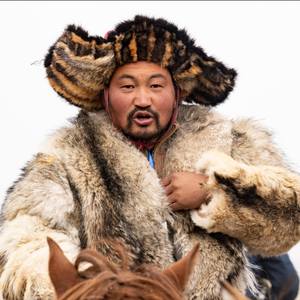Mongolian eagle hunter