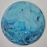 BLUE _ 22 by Evi Panteleon painter