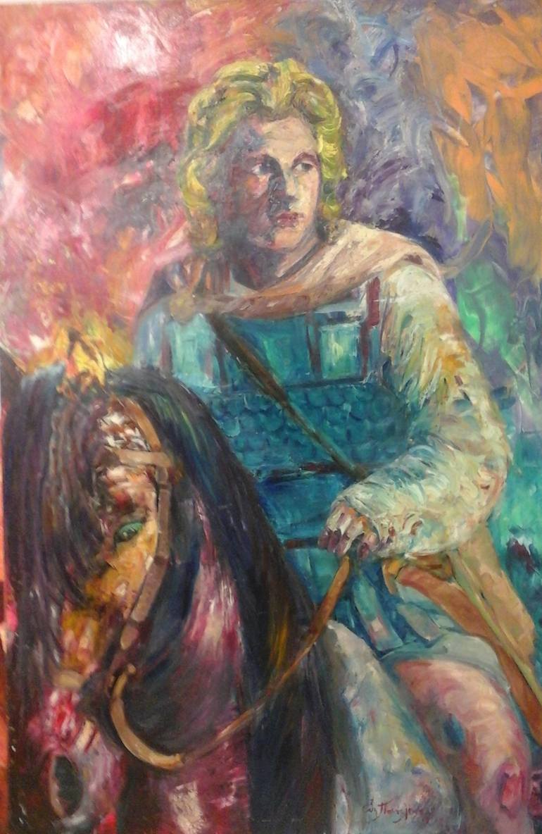 Alexander The Great Painting By Evi Panteleon Painter Saatchi Art   3135819 HSC00000 7 