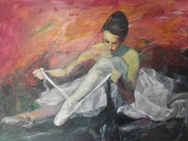 Original People Paintings by Evi Panteleon painter