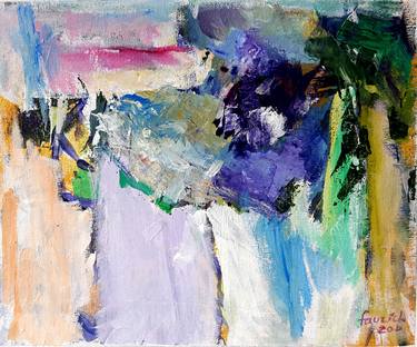 Original Abstract Expressionism Abstract Paintings by Fauzi Chairani