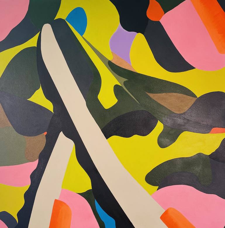 Print of Abstract Expressionism Abstract Painting by Samantha Austin-Cooper