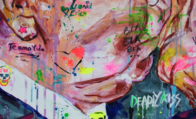 Original Abstract Expressionism Other Painting by Ana Zia