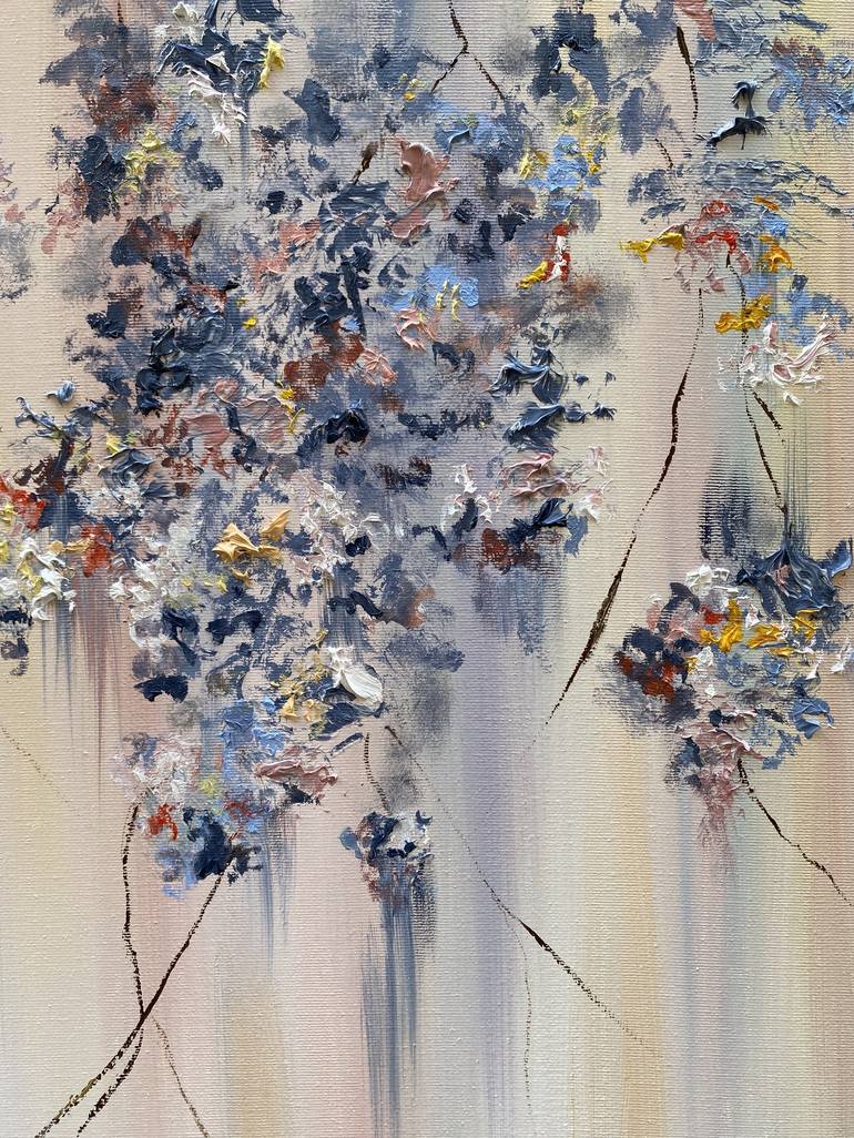 Original Fine Art Floral Painting by Anna Ugryumova