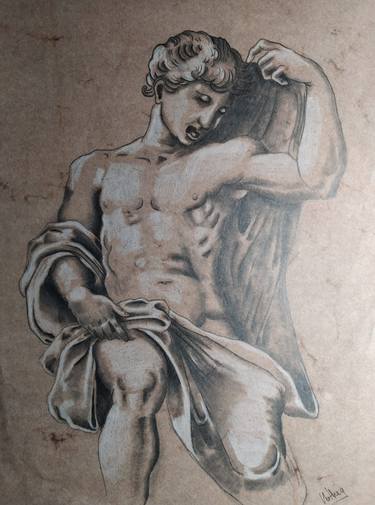 Original Body Drawing by Federico Martini